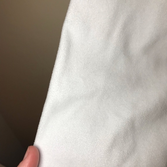 The North Face White TKA 1 Full Zip Fleece Medium - Picture 3 of 8